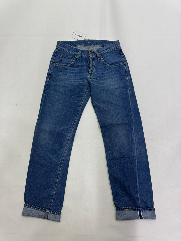 Dubble Ware DW W29 L30 cimosa jeans nuovo Deadstock red line