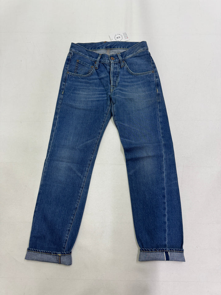 Dubble Ware DW W28 L30 cimosa limited edition jeans nuovo Deadstock red line