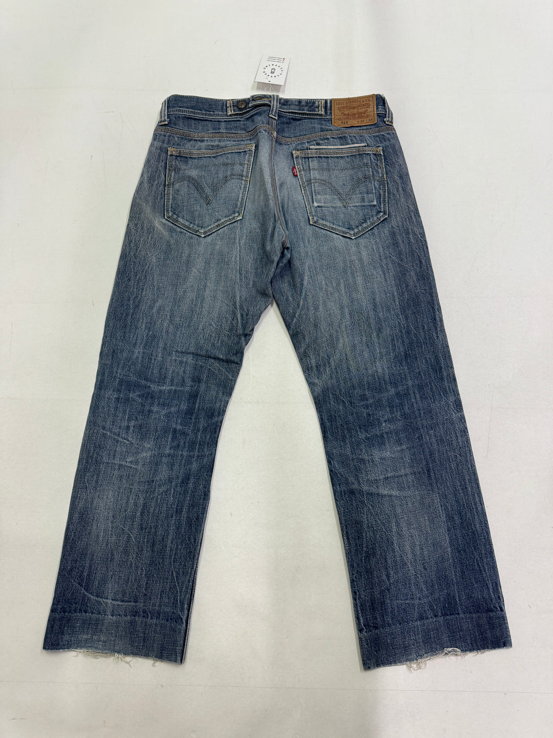 Levi's 514 selvedge W34 L34 vintage jeans denim lvc cimosa