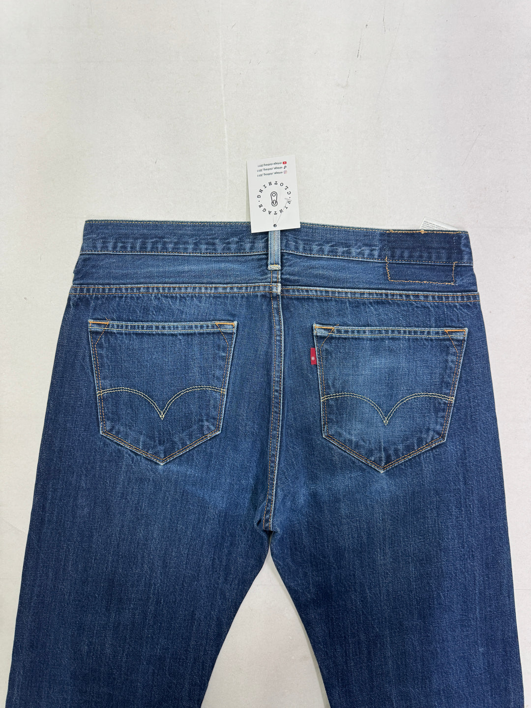 Levi's 501 selvedge W33 L34 vintage jeans denim lvc cimosa