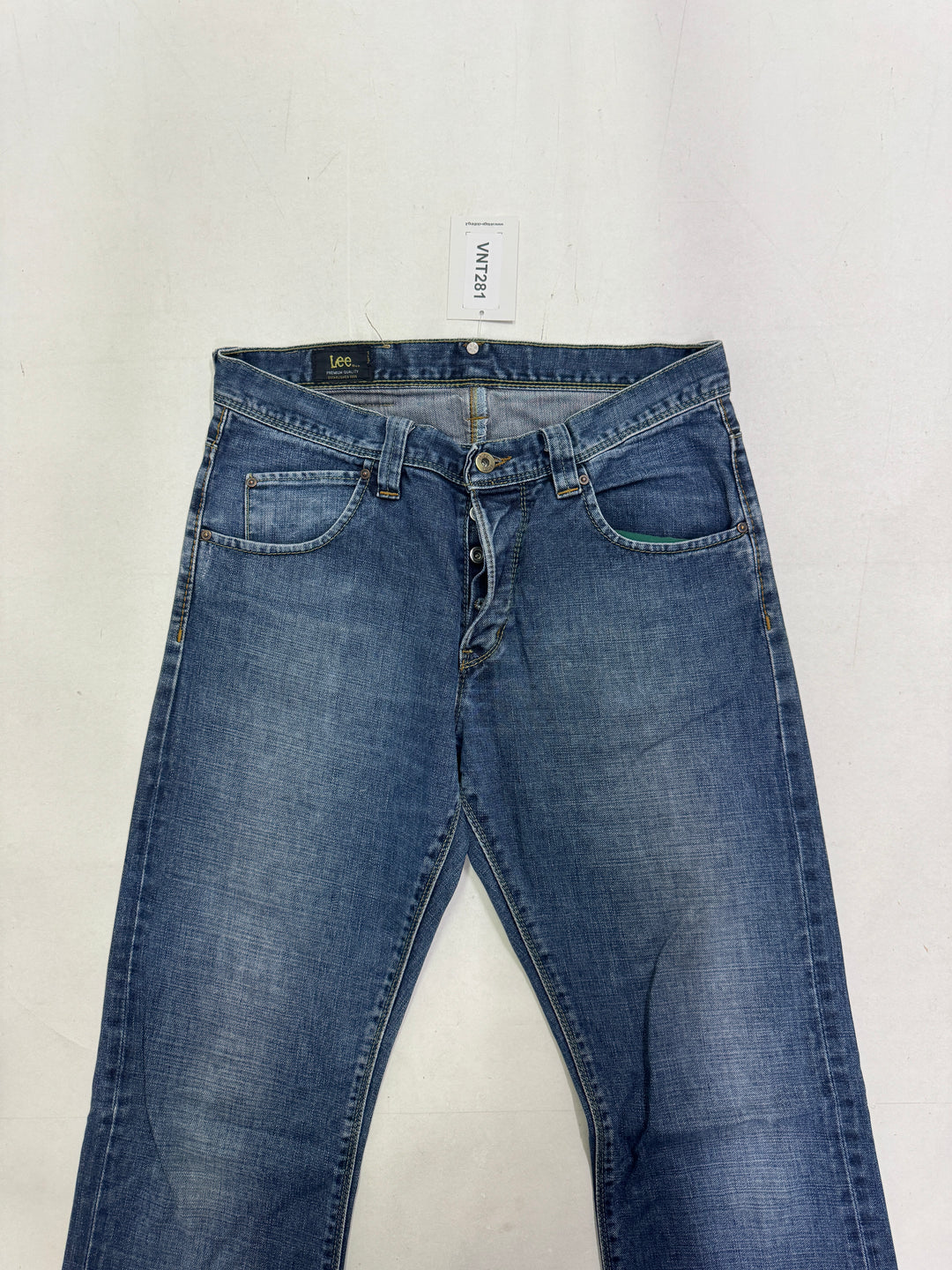 Lee Roscoe W32 L34 mezza cimosa selvedge jeans denim