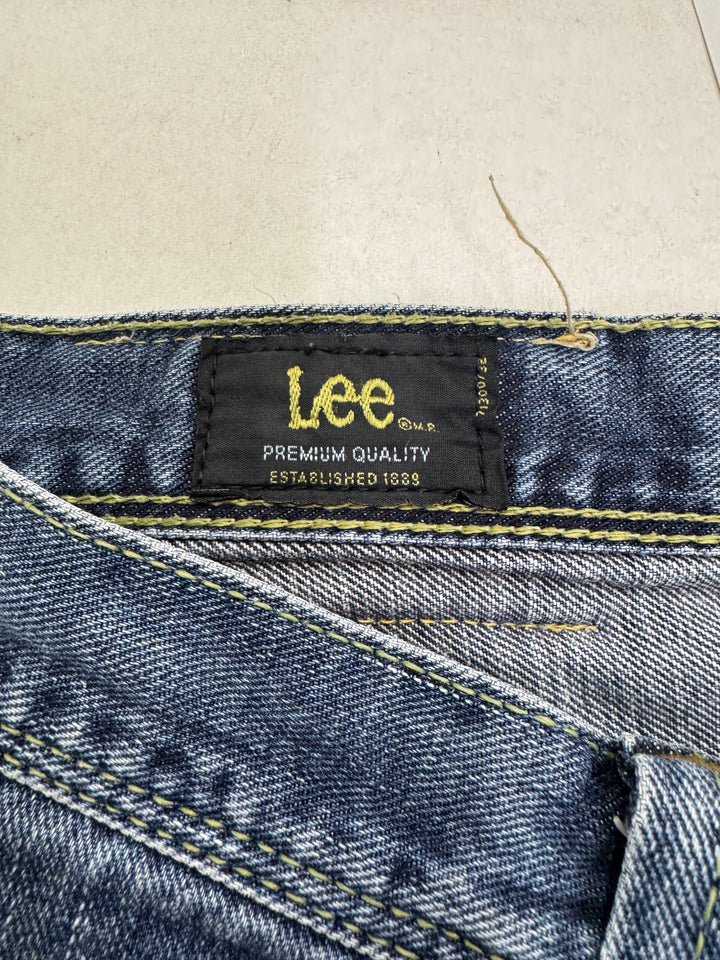 Lee Roscoe W32 L34 mezza cimosa selvedge jeans denim