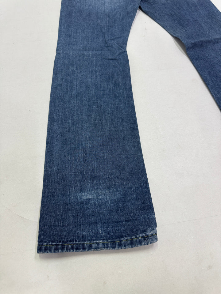 Lee Roscoe W32 L34 mezza cimosa selvedge jeans denim