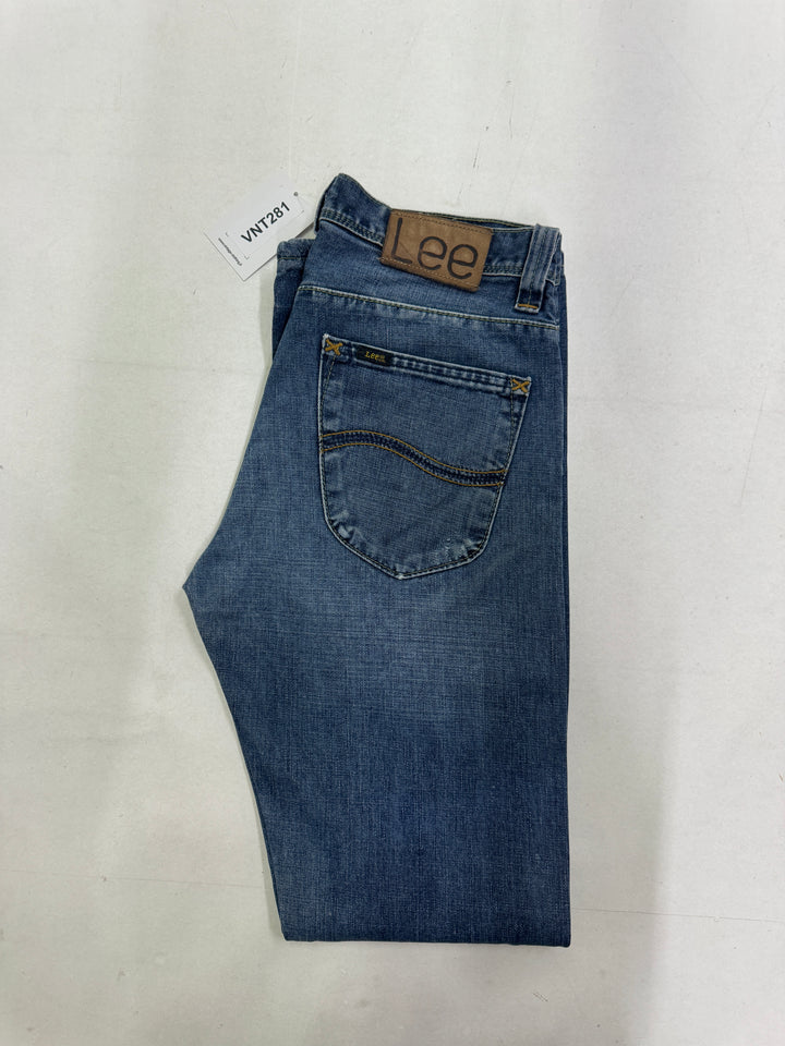 Lee Roscoe W32 L34 mezza cimosa selvedge jeans denim