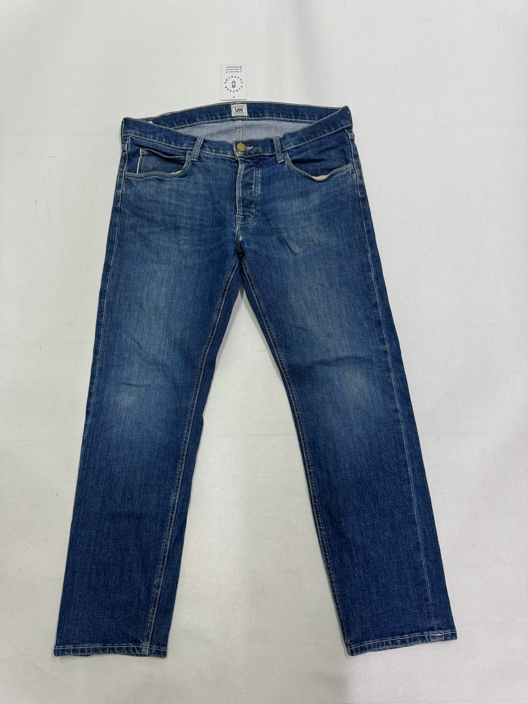 Lee Daren Button Fly W34 L30 cimosa selvedge jeans denim