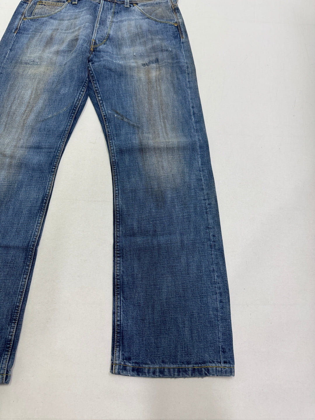 Lee 101/b mezza cimosa W34 L32 half selvedge jeans denim