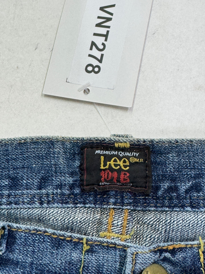 Lee 101/b mezza cimosa W34 L32 half selvedge jeans denim