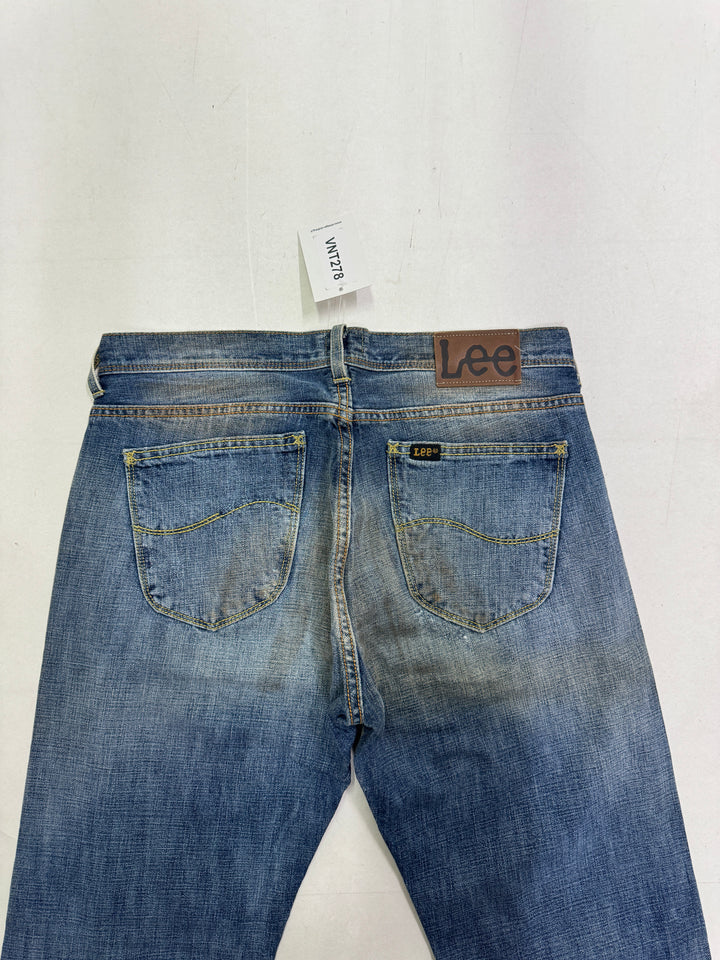 Lee 101/b mezza cimosa W34 L32 half selvedge jeans denim