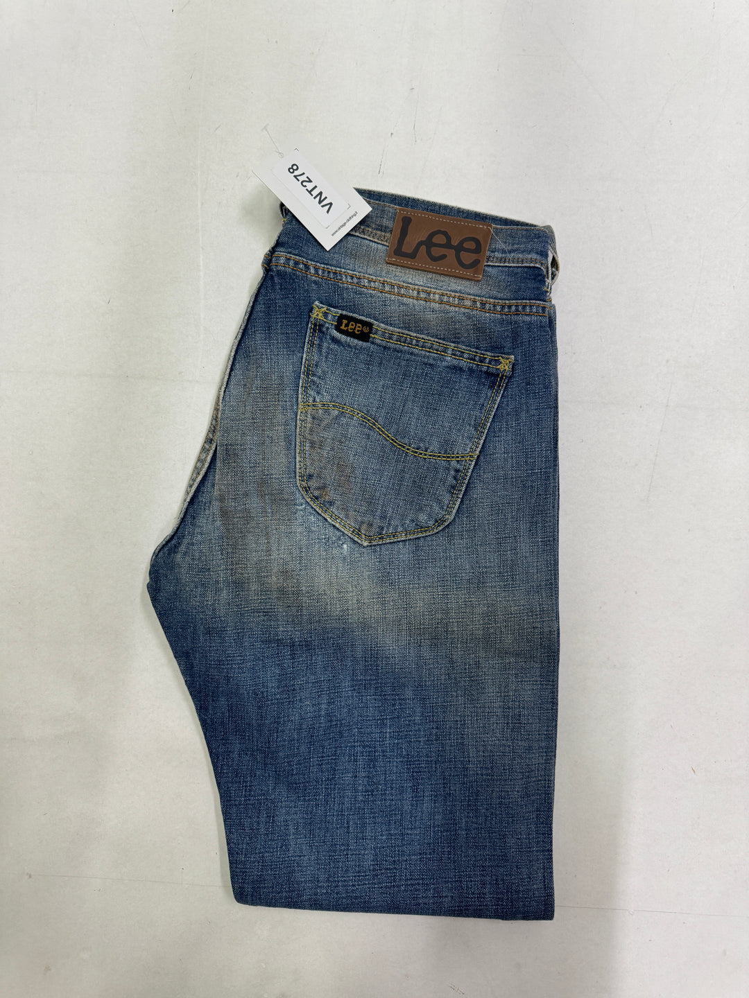 Lee 101/b mezza cimosa W34 L32 half selvedge jeans denim