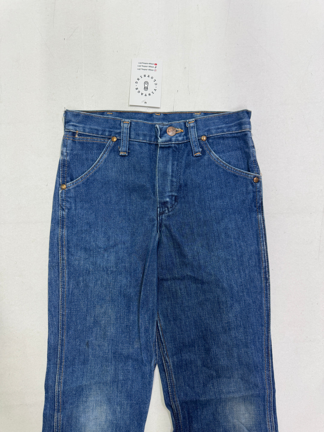 Wrangler vintage Made in USA Bambino jeans denim scovill zipper