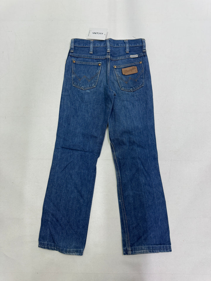 Wrangler vintage Made in USA Bambino jeans denim scovill zipper