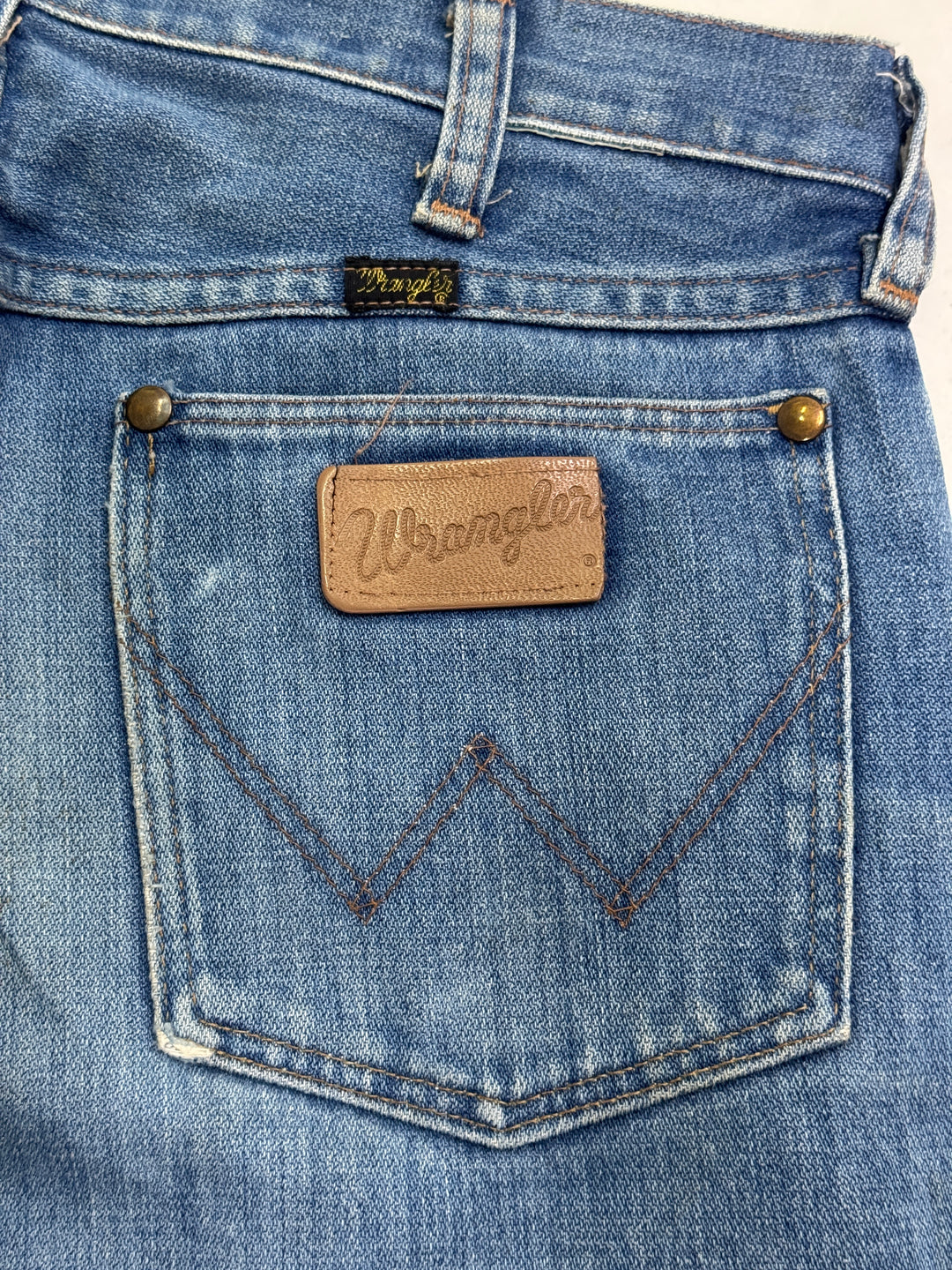 Wrangler vintage Made in USA W31 L30 jeans denim scovill zipper