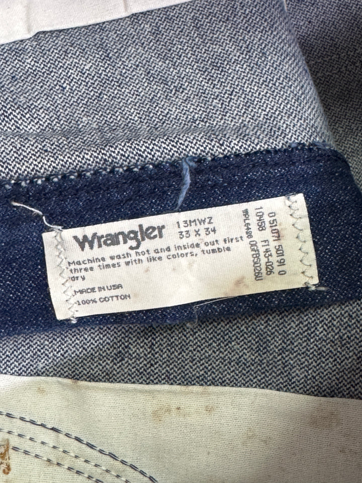 Wrangler vintage Made in USA W33 L34 jeans indigo