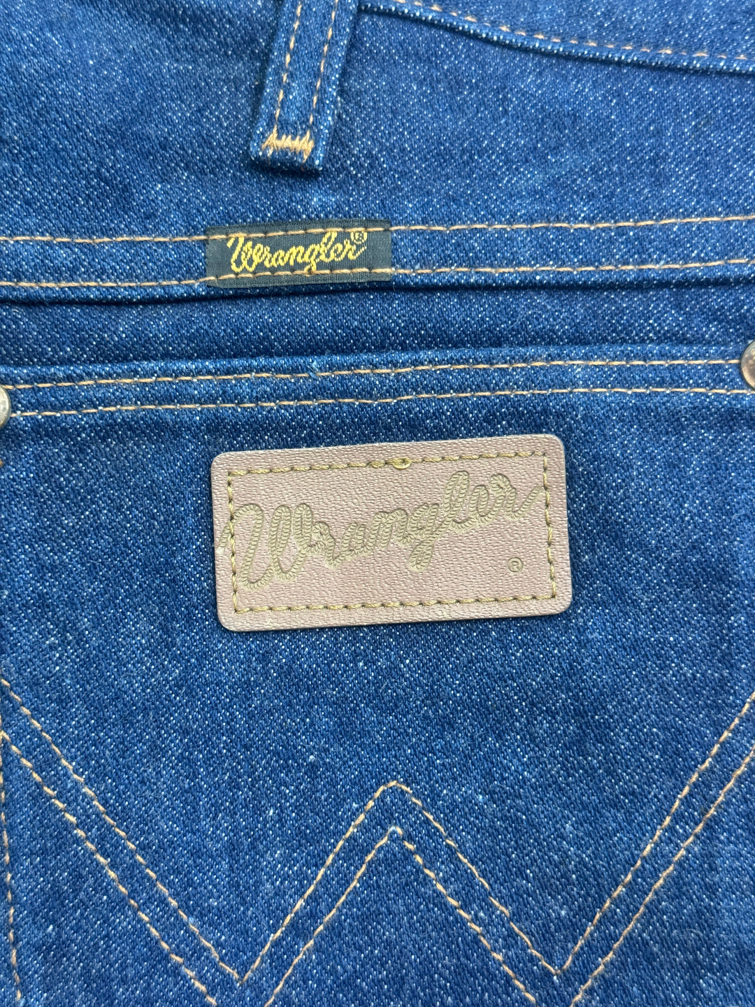 Wrangler vintage Made in USA W33 L34 jeans indigo