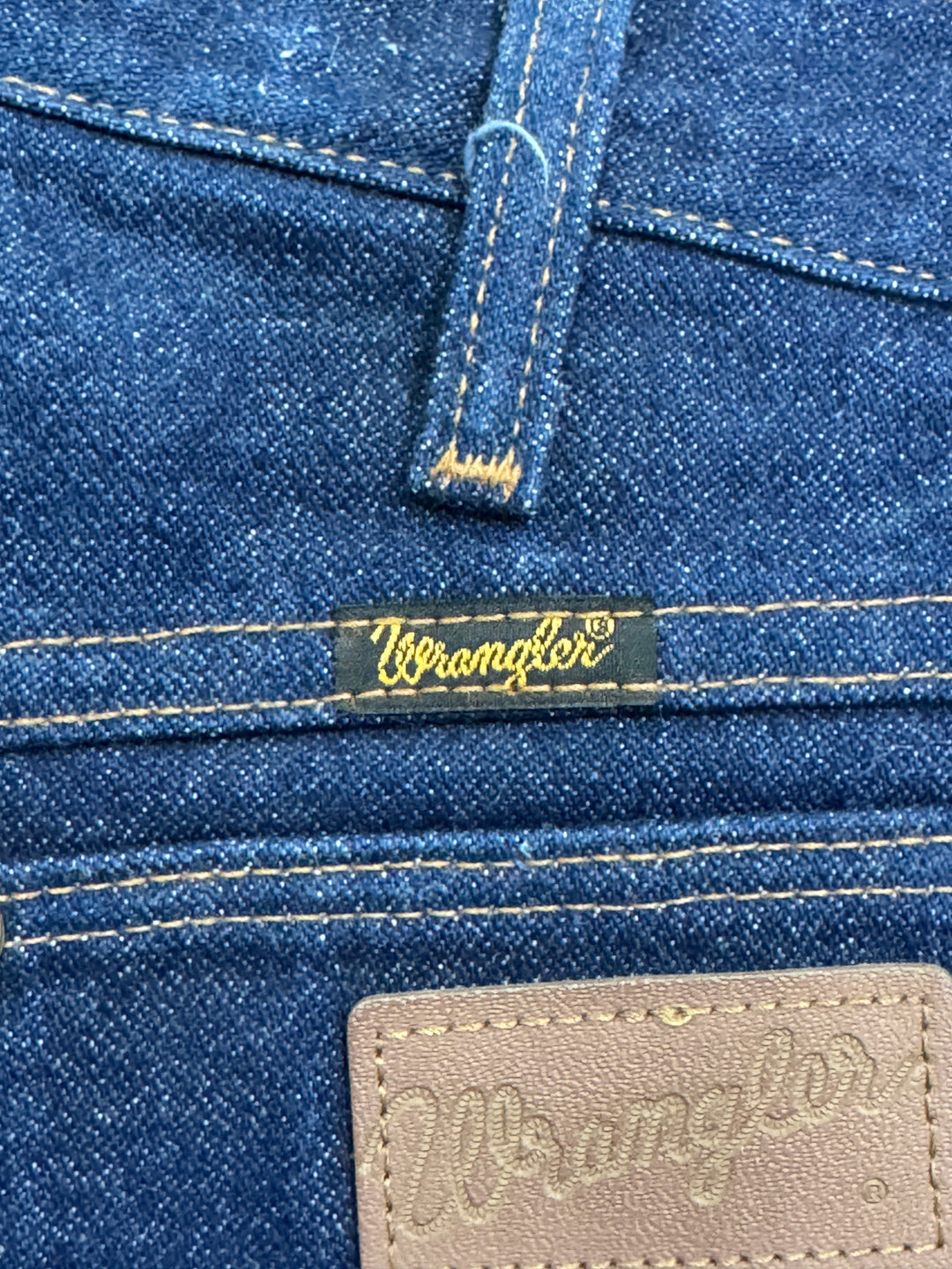 Wrangler vintage Made in USA W33 L34 jeans indigo