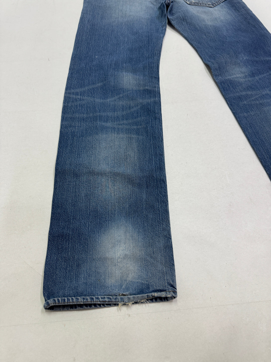 Levi's 201 W28 L32 limited edition rivettato e con martingala rivets Levis