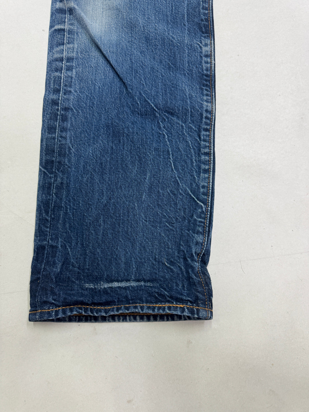 Levi's 501 selvedge Made in USA W33 L34 cimosa red line Levis vintage jeans