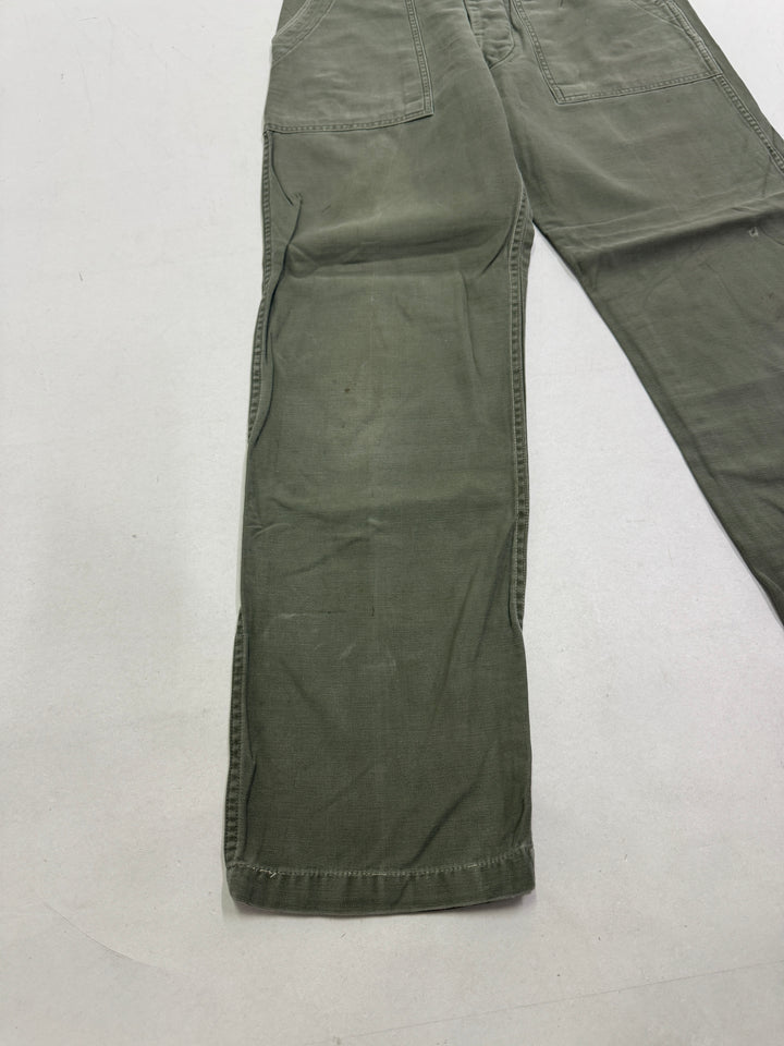 Pantalone militare Vintage Army OG 107 W31 Pant US Army