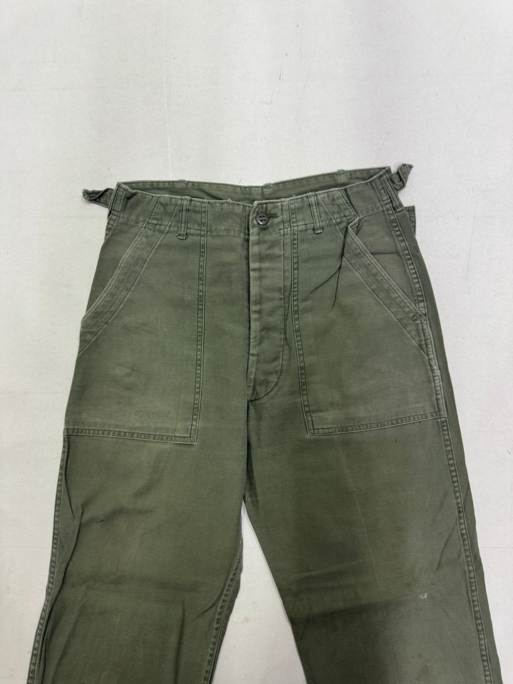 Pantalone militare Vintage Army OG 107 W31 Pant US Army