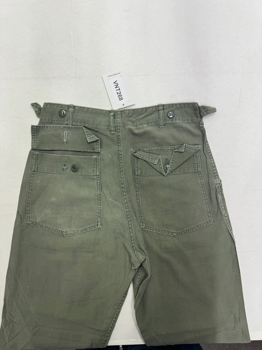 Pantalone militare Vintage Army OG 107 W31 Pant US Army