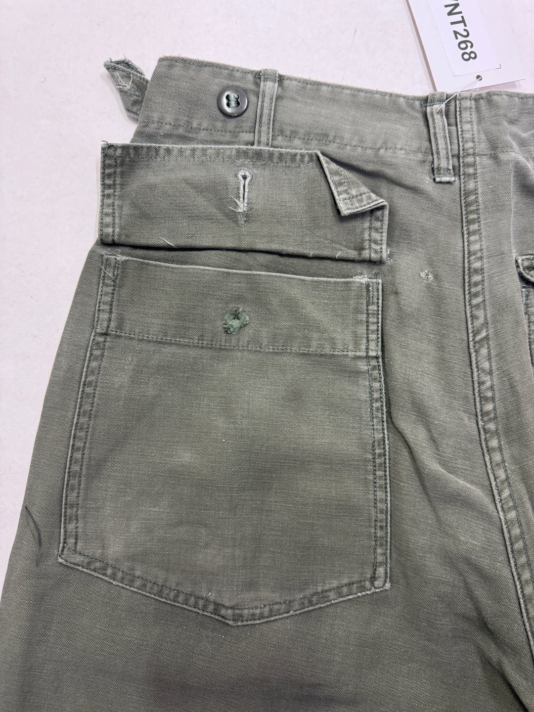 Pantalone militare Vintage Army OG 107 W31 Pant US Army