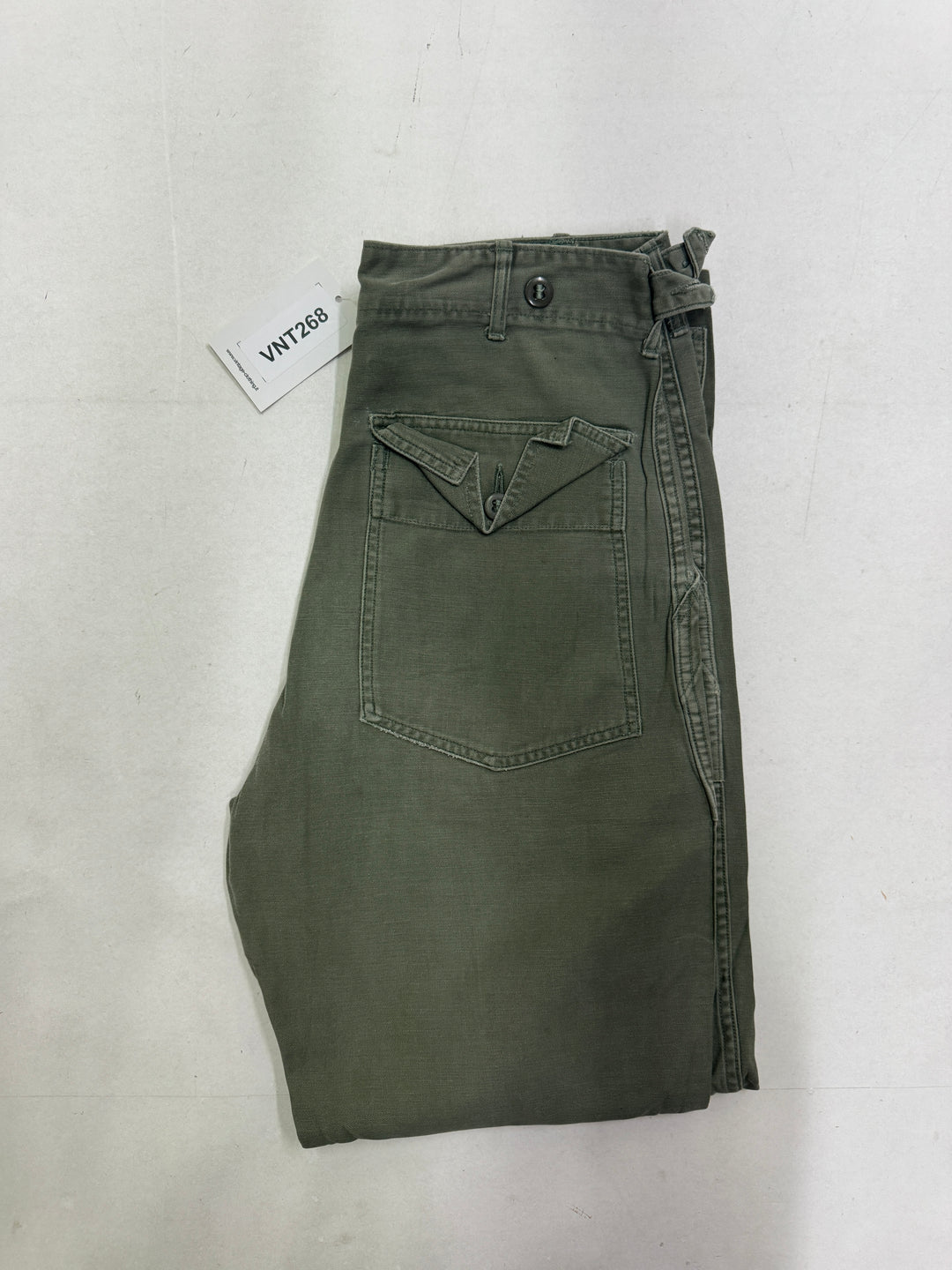 Pantalone militare Vintage Army OG 107 W31 Pant US Army