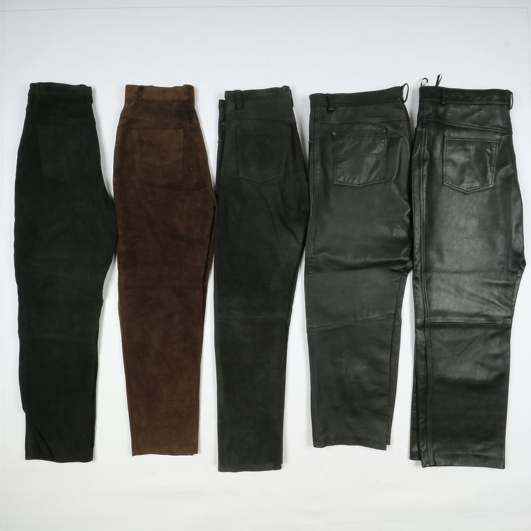 Box abbigliamento vintage in pelle Uomo e Donna 24 pz stock leather
