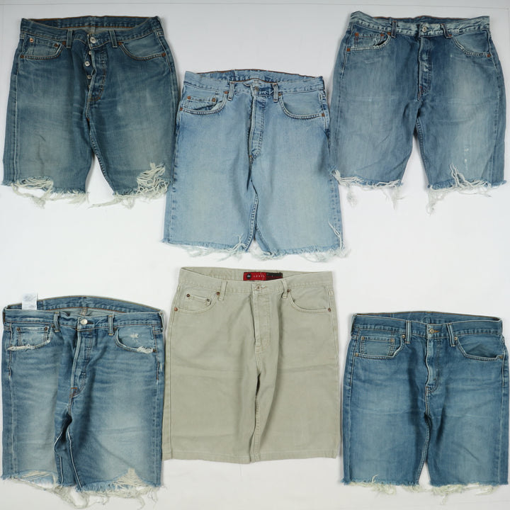 Levi's bermuda short uomo Box da 56pz jeans denim