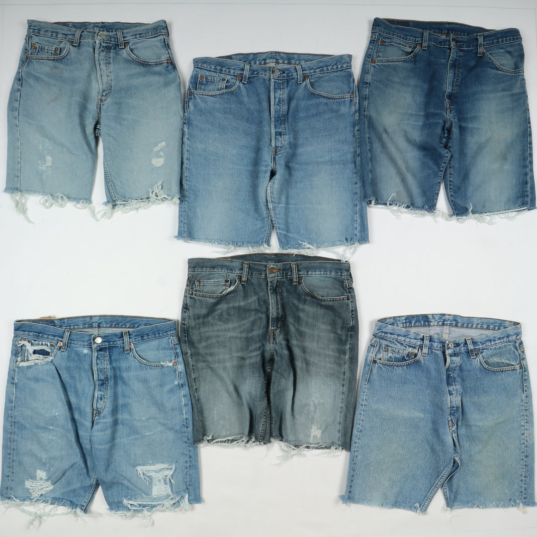 Levi's bermuda short uomo Box da 56pz jeans denim