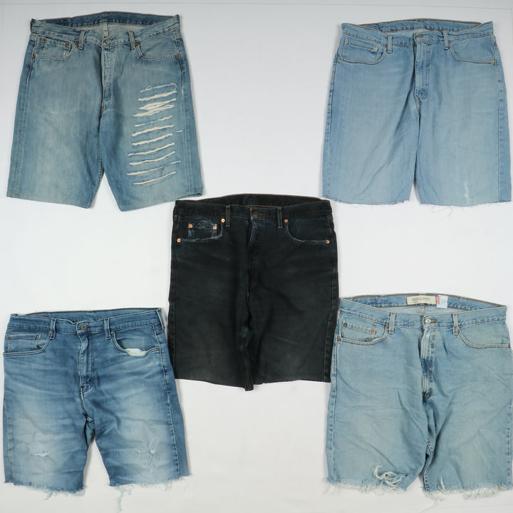 Levi's bermuda short uomo Box da 56pz jeans denim