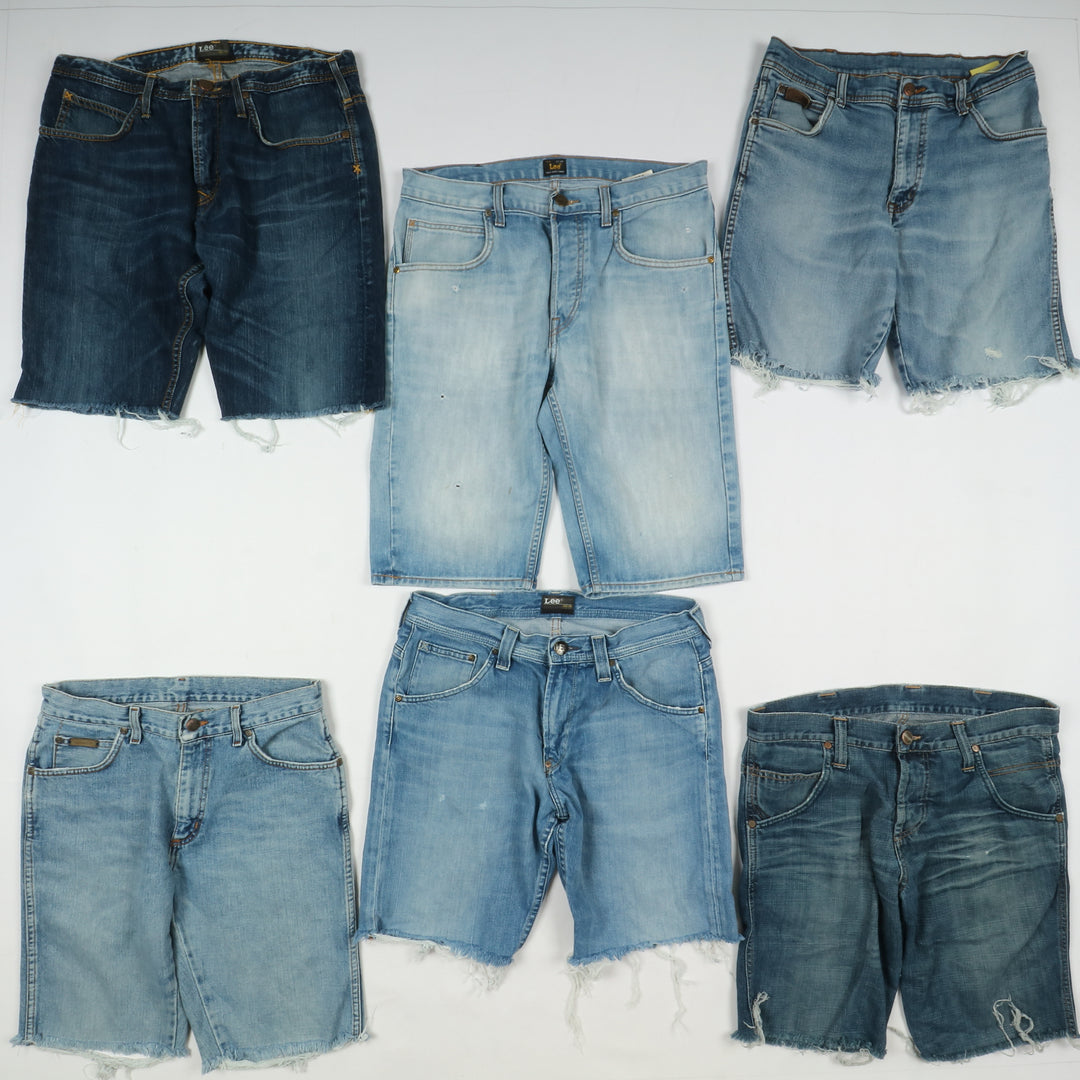 Lee e Wrangler bermuda short uomo e donna Box da 58pz