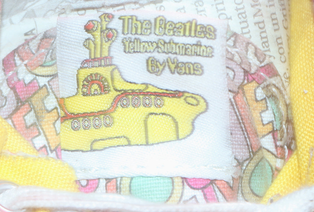 Vans basso tela The Beatles Yellow Submarine size Mens 7.5 Wo's 9