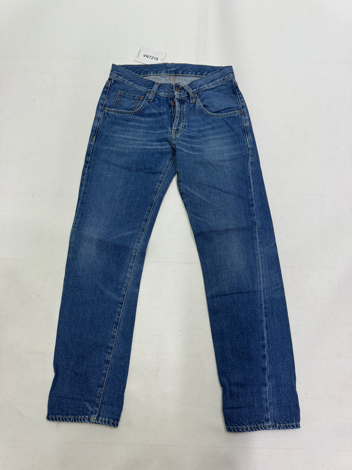 Dubble Ware DW W29 L30 cimosa jeans nuovo Deadstock red line