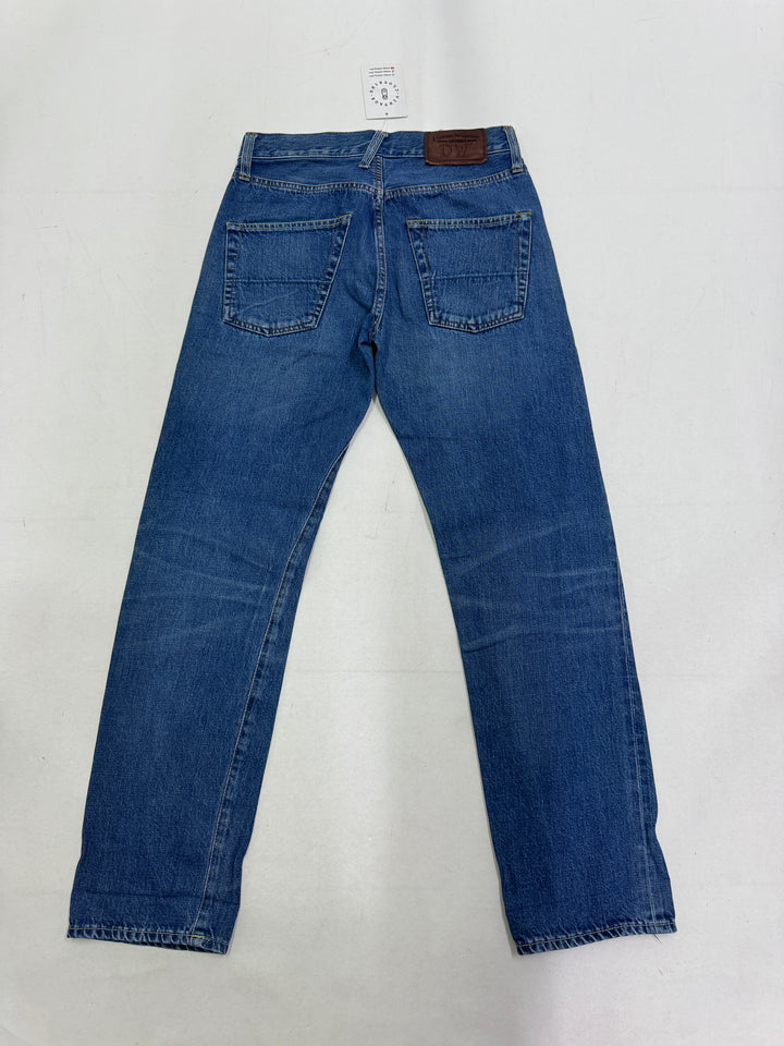 Dubble Ware DW W29 L30 cimosa jeans nuovo Deadstock red line