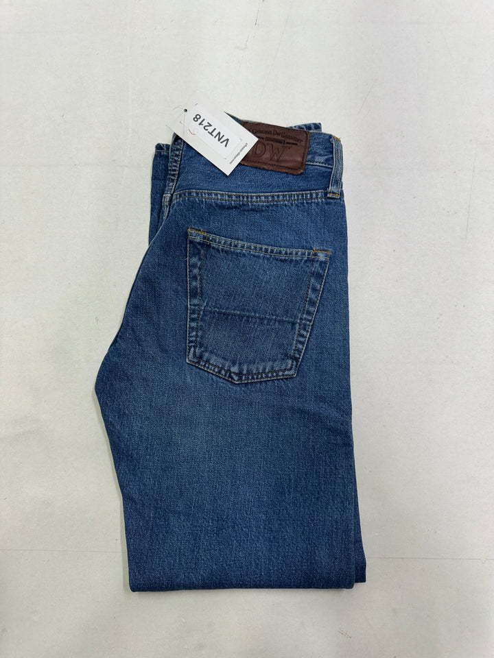 Dubble Ware DW W29 L30 cimosa jeans nuovo Deadstock red line