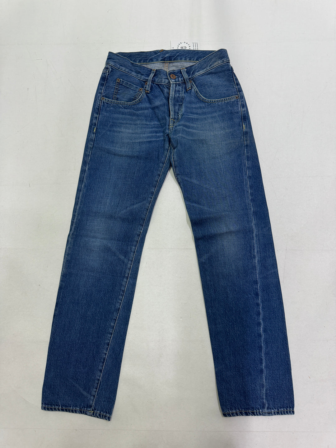 Dubble Ware DW W28 L30 cimosa limited edition jeans nuovo Deadstock red line