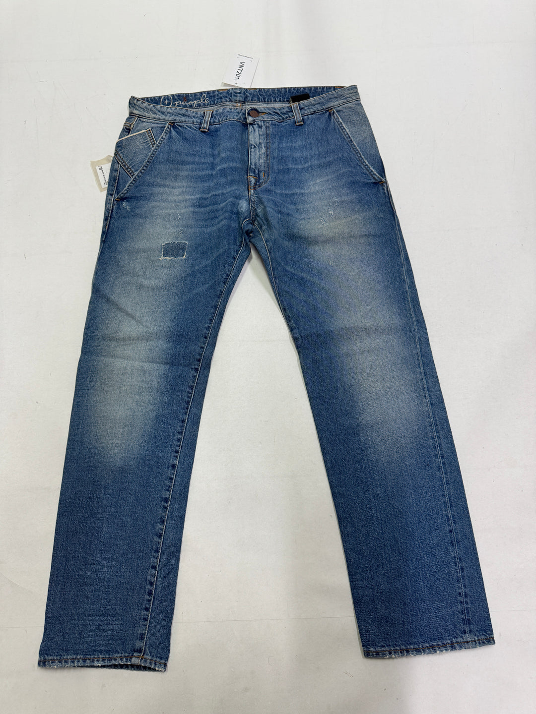 People+ chino jeans W33 cimosa red line nuovo Deadstock