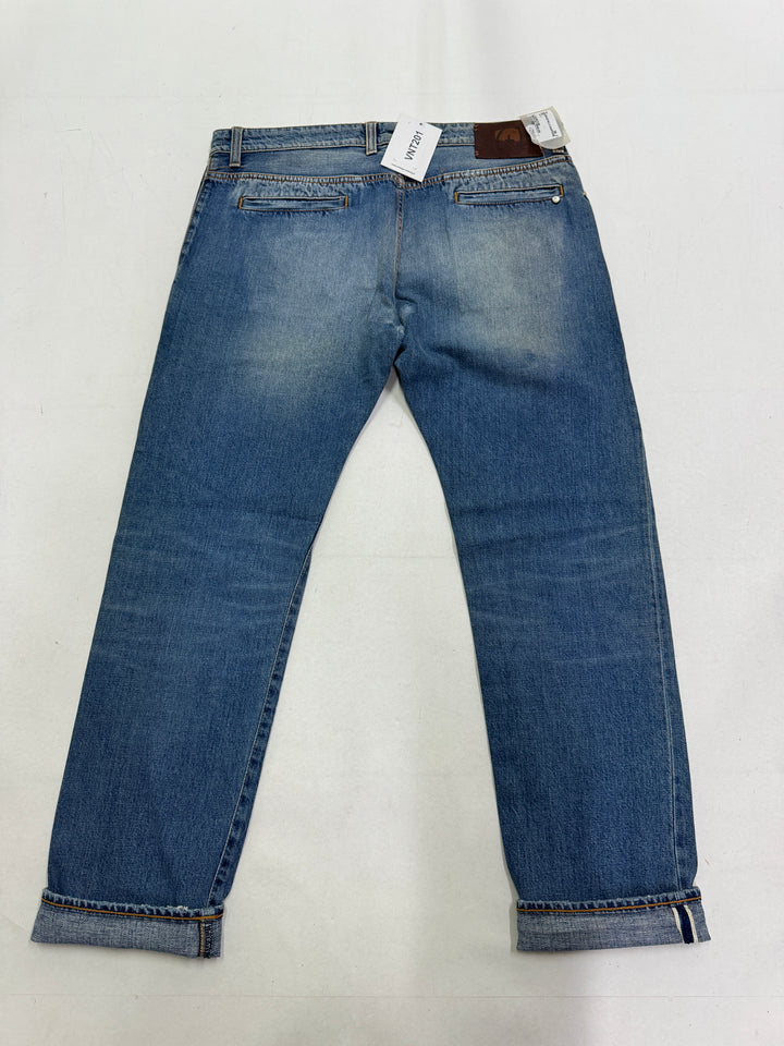 People+ chino jeans W33 cimosa red line nuovo Deadstock