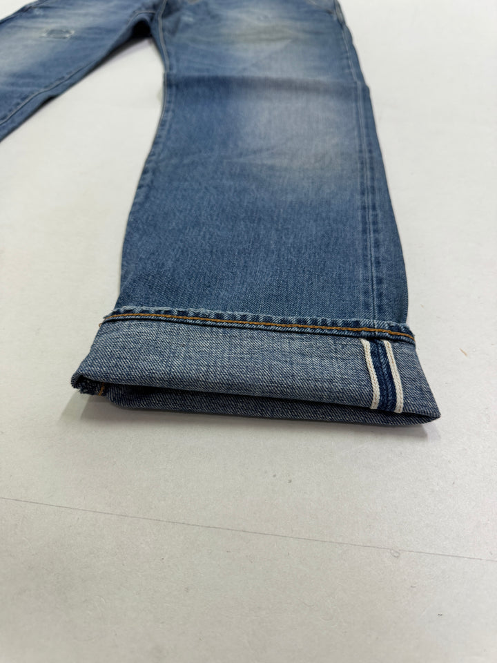 People+ chino jeans W33 cimosa red line nuovo Deadstock