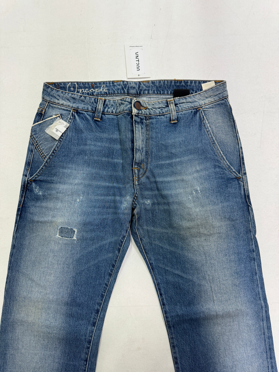 People+ chino jeans W33 cimosa red line nuovo Deadstock