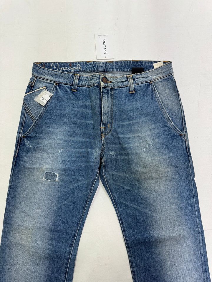 People+ chino jeans W33 cimosa red line nuovo Deadstock