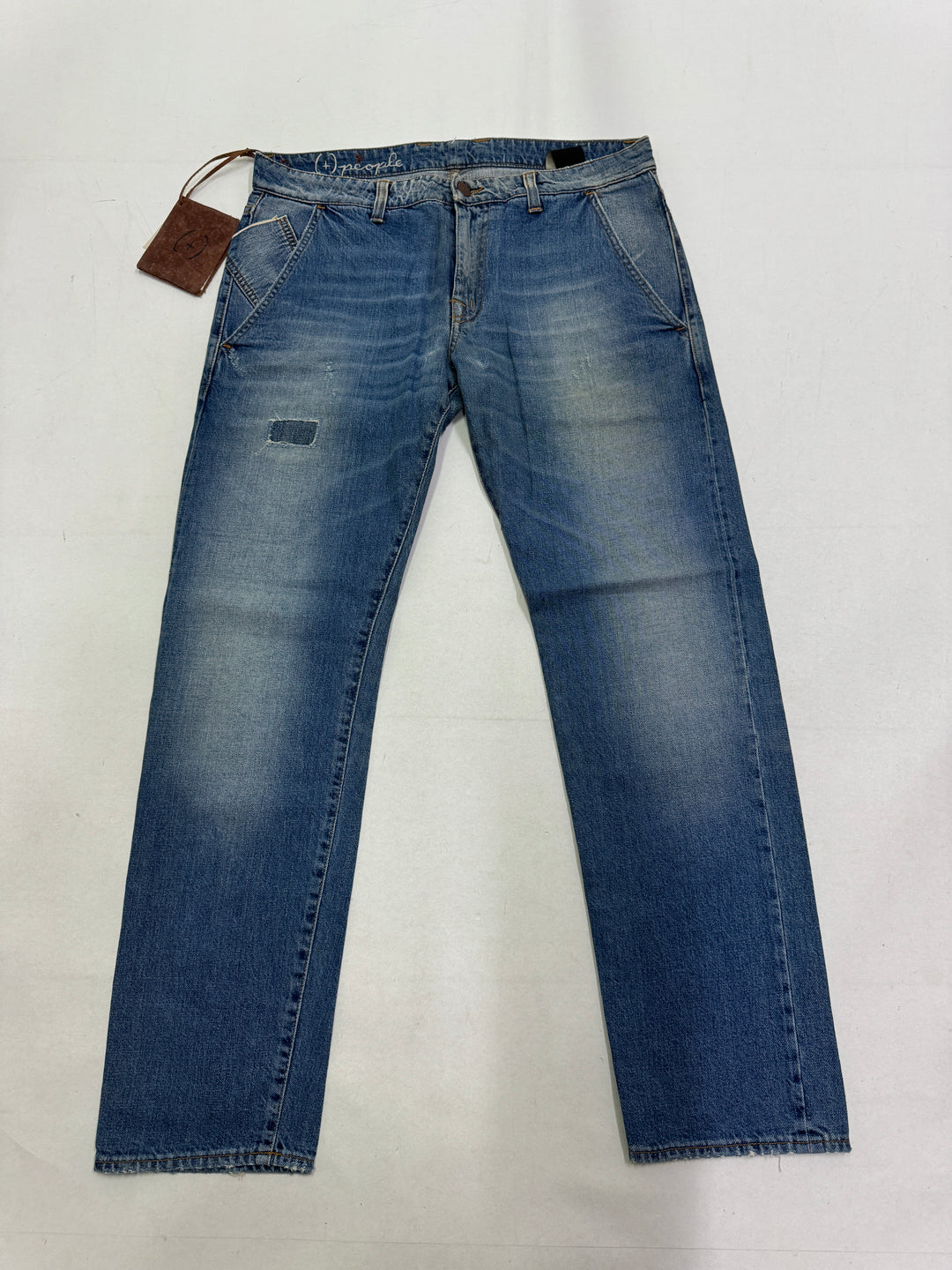 People+ chino jeans W33 cimosa red line nuovo Deadstock