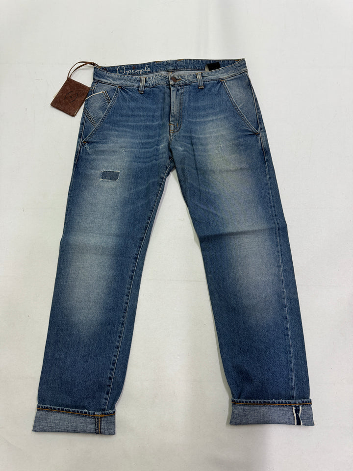 People+ chino jeans W33 cimosa red line nuovo Deadstock