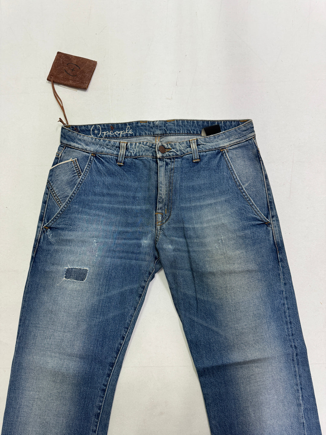 People+ chino jeans W33 cimosa red line nuovo Deadstock