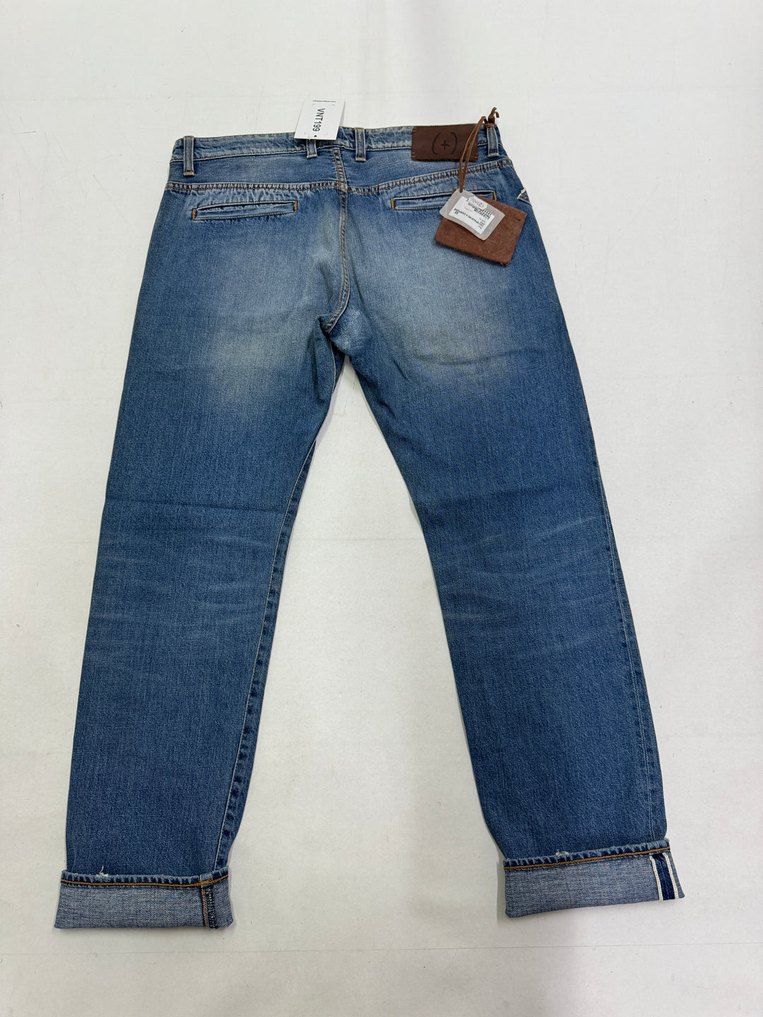 People+ chino jeans W33 cimosa red line nuovo Deadstock