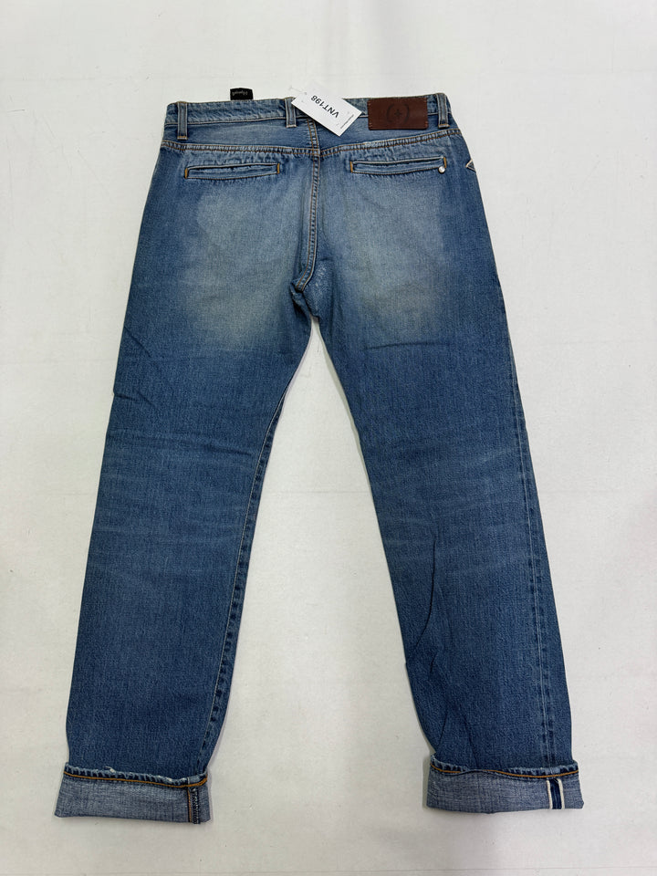 People+ chino jeans W31 cimosa red line nuovo Deadstock