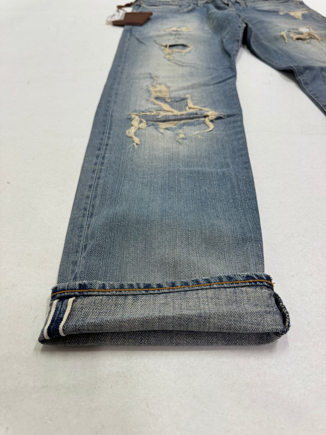 People+ Daly jeans W34 cimosa red line nuovo Deadstock