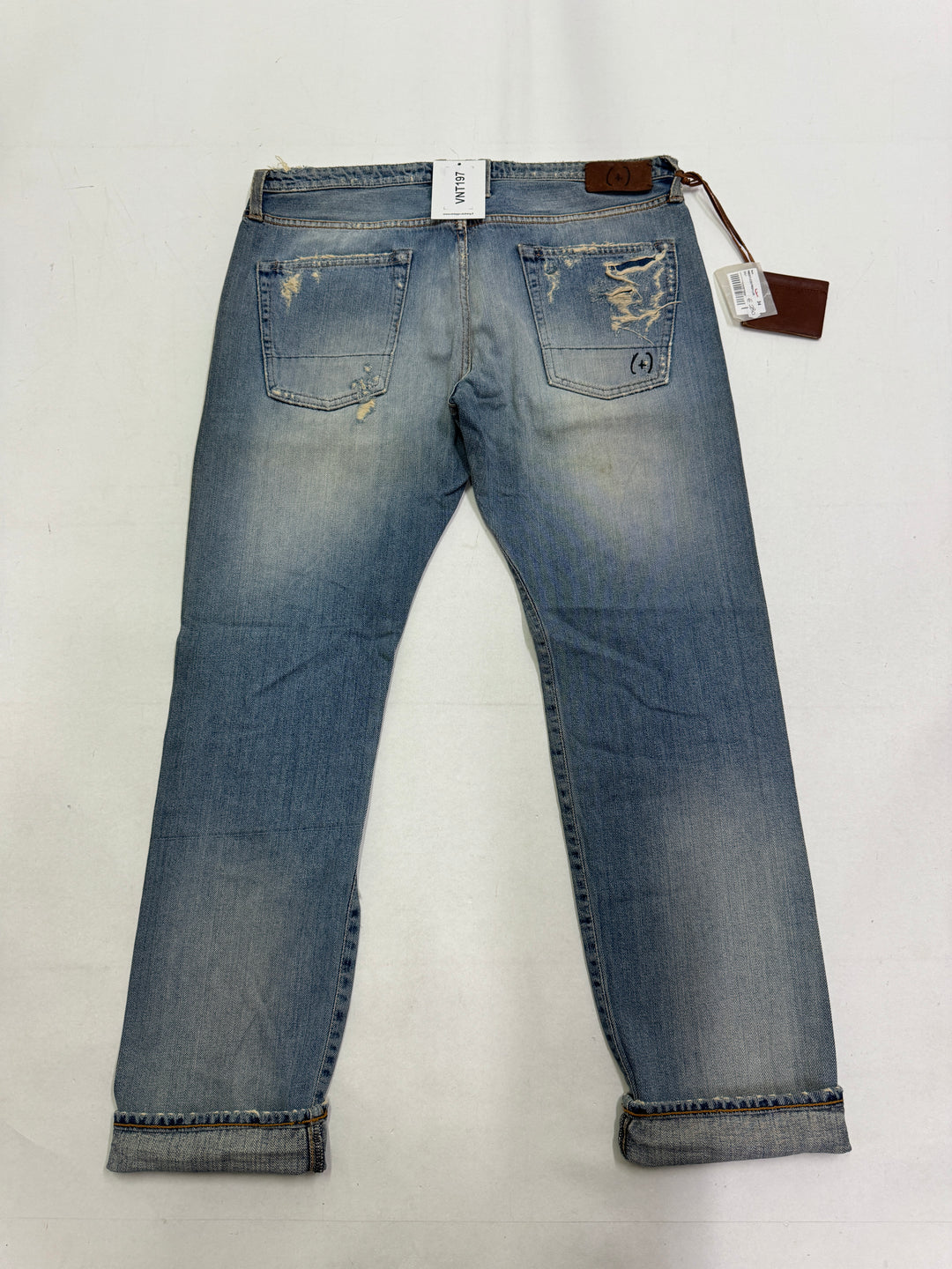 People+ Daly jeans W34 cimosa red line nuovo Deadstock