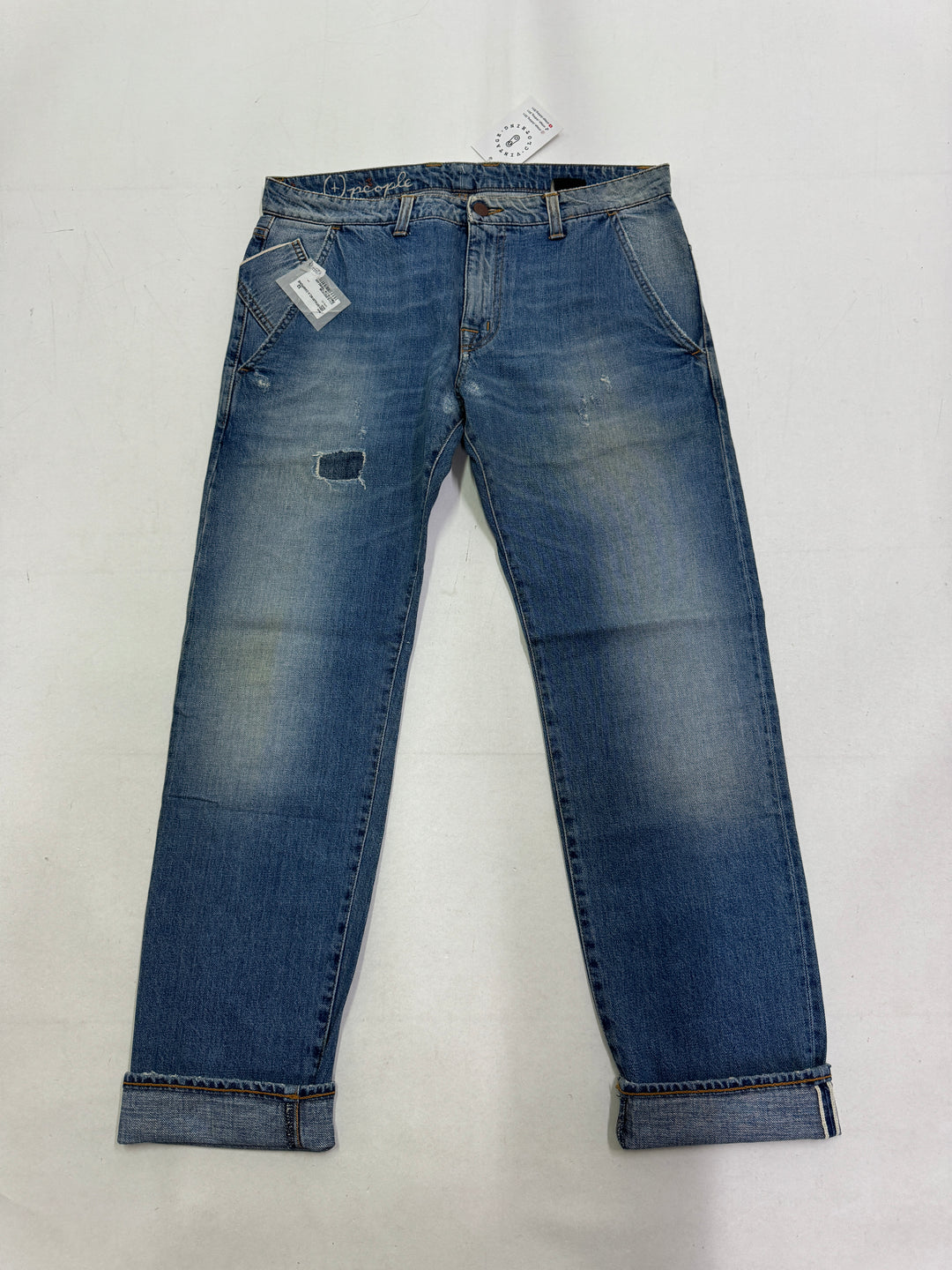 People+ jeans W33 cimosa red line nuovo Deadstock