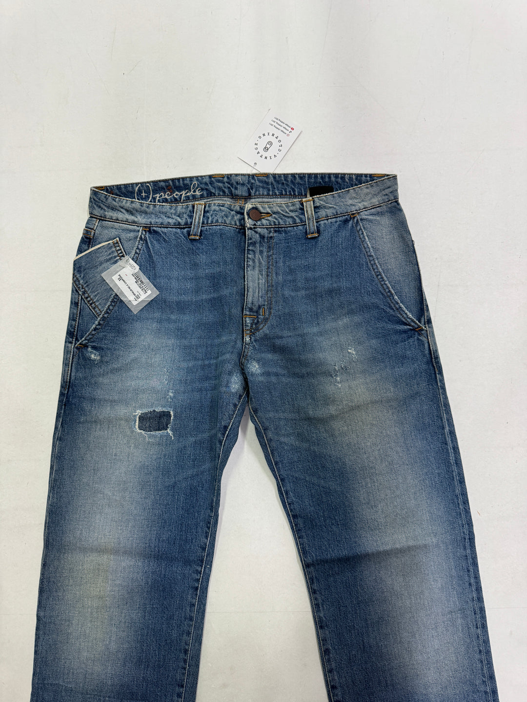 People+ jeans W33 cimosa red line nuovo Deadstock